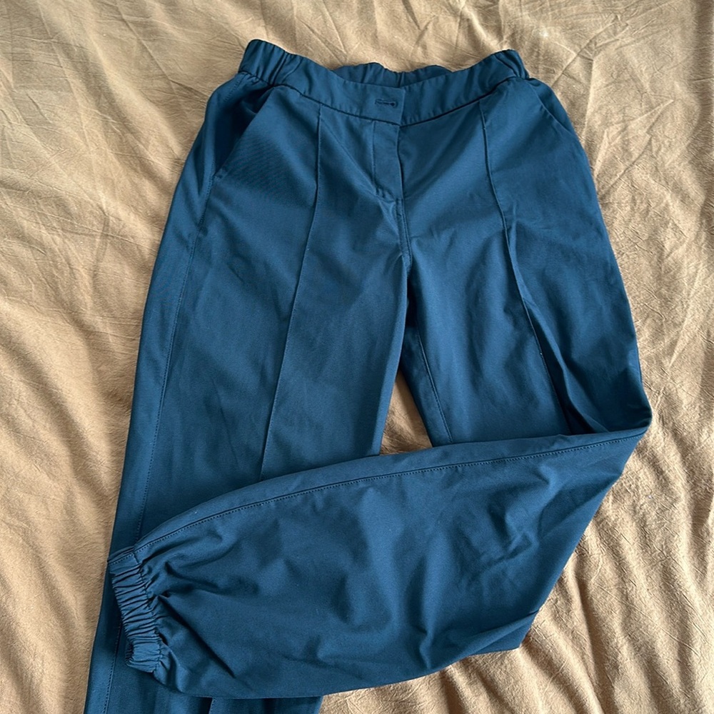 Lululemon joggers with button and zipper